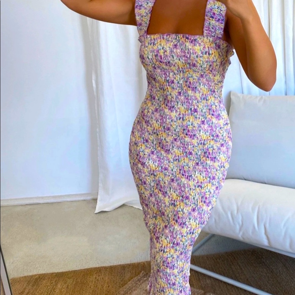 Pastel Midi Dress